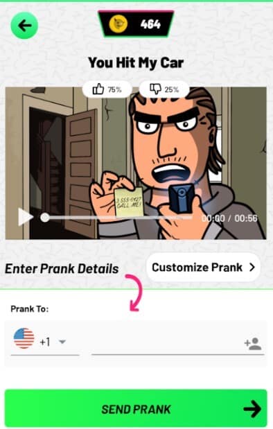 prankdial-mod-apk-unlimited-tokens